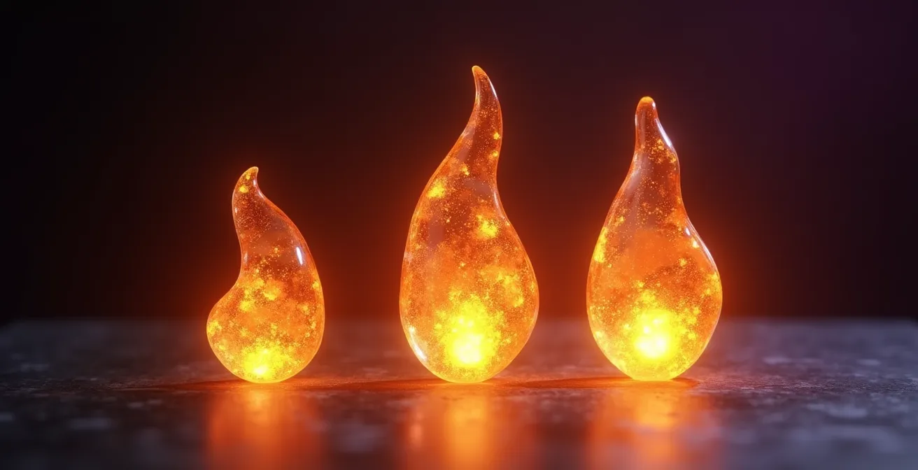 Comparaison visuelle des différences métaboliques entre pratiquants